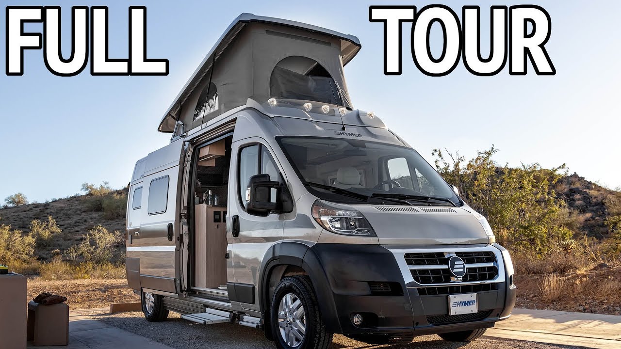 Pop Top Camper Van Walk-Through | Hymer Aktiv 2.0 Loft Edition