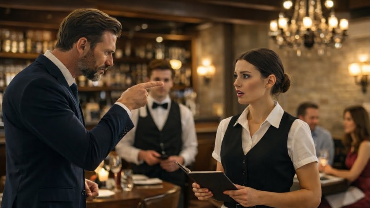 Rich Man Humiliates Waitress — Her 5-Language Response Shocks the Restaurant
