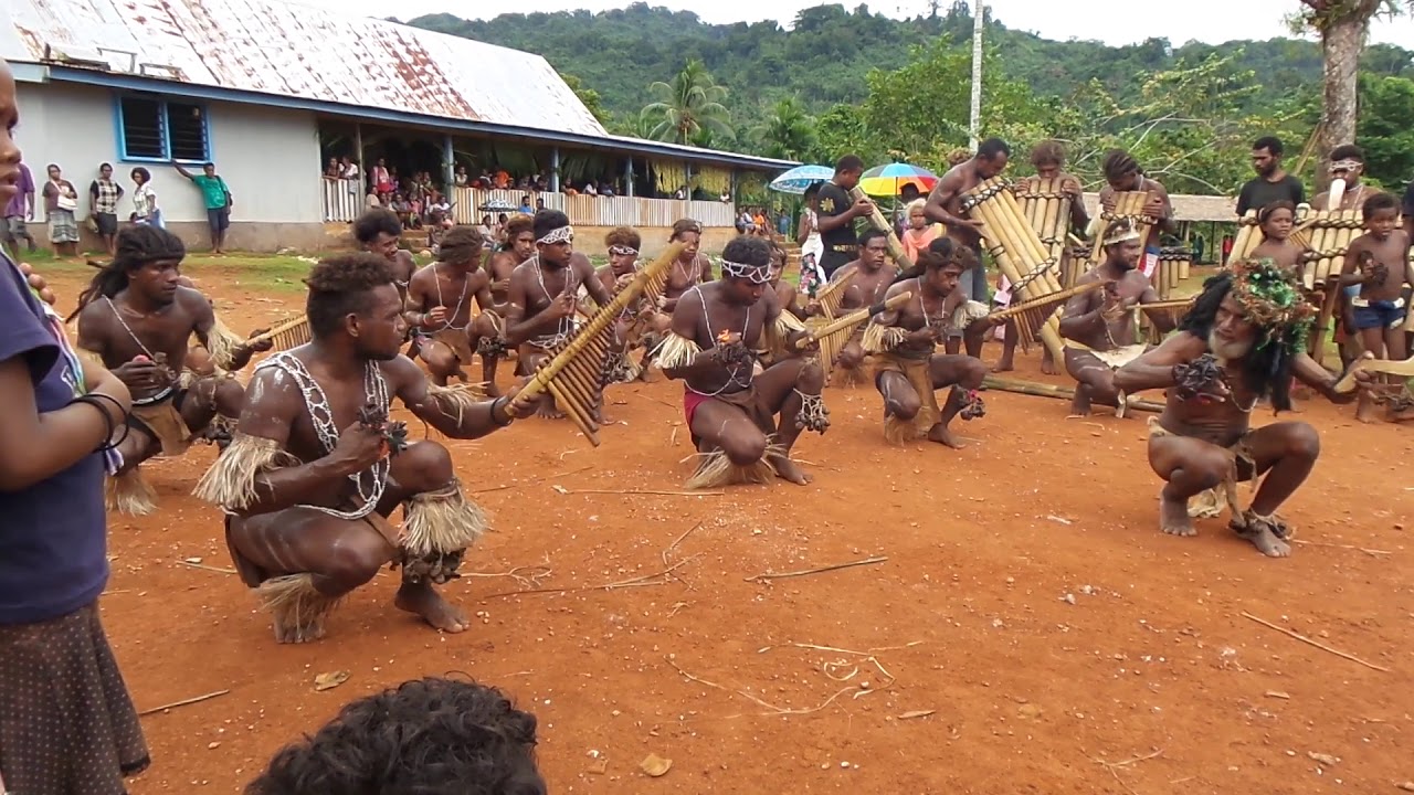 Solomon Islands Gnulahage panpipers