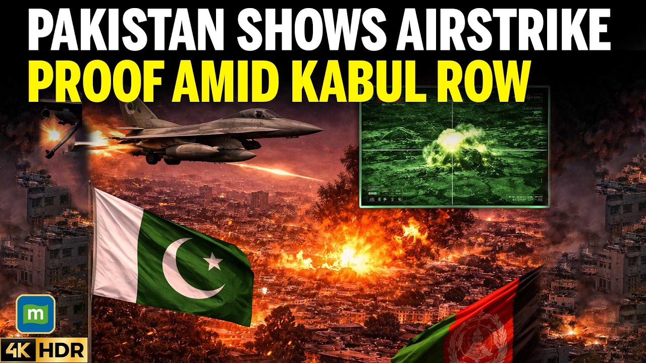 Pakistan Releases &lsquo;Precision Strike&rsquo; Footage as Kabul Death Toll Sparks Dispute