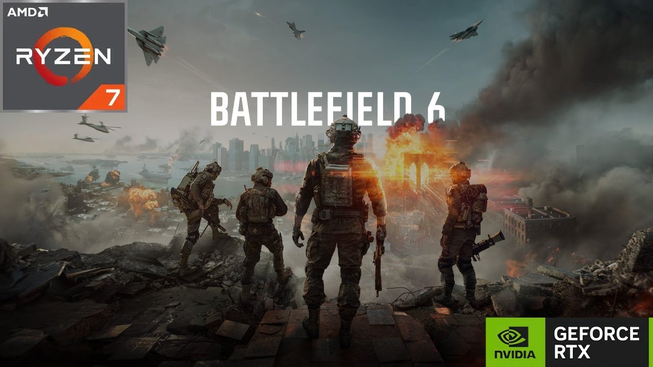 Battlefield 6 Conquest Mode : RYZEN 7 9700X | RTX 5070 TI 16GB | 2K Maximum Setting (No Commentary)