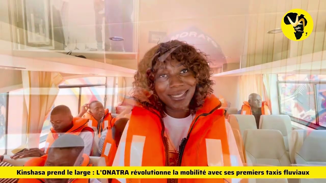 Taxis Fluviaux à Kinshasa /ONATRA : Les tarifs sont fixés 5$ bateaux et 25$ pour les canots rapides