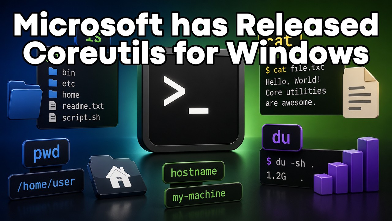 Coreutils for Windows is Here - The Same Commands You Use on Linux Now Native to Windows!