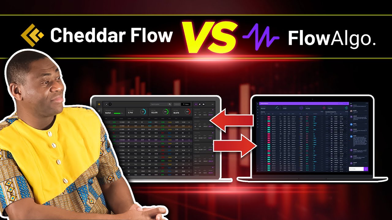 Cheddar Flow против алгоритма Flow 🔥💥✅ | Торговля опционами в реальном времени с использованием а...