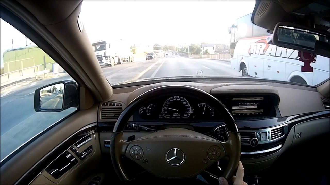 Mercedes-Benz S350 W221 POV Sürüş