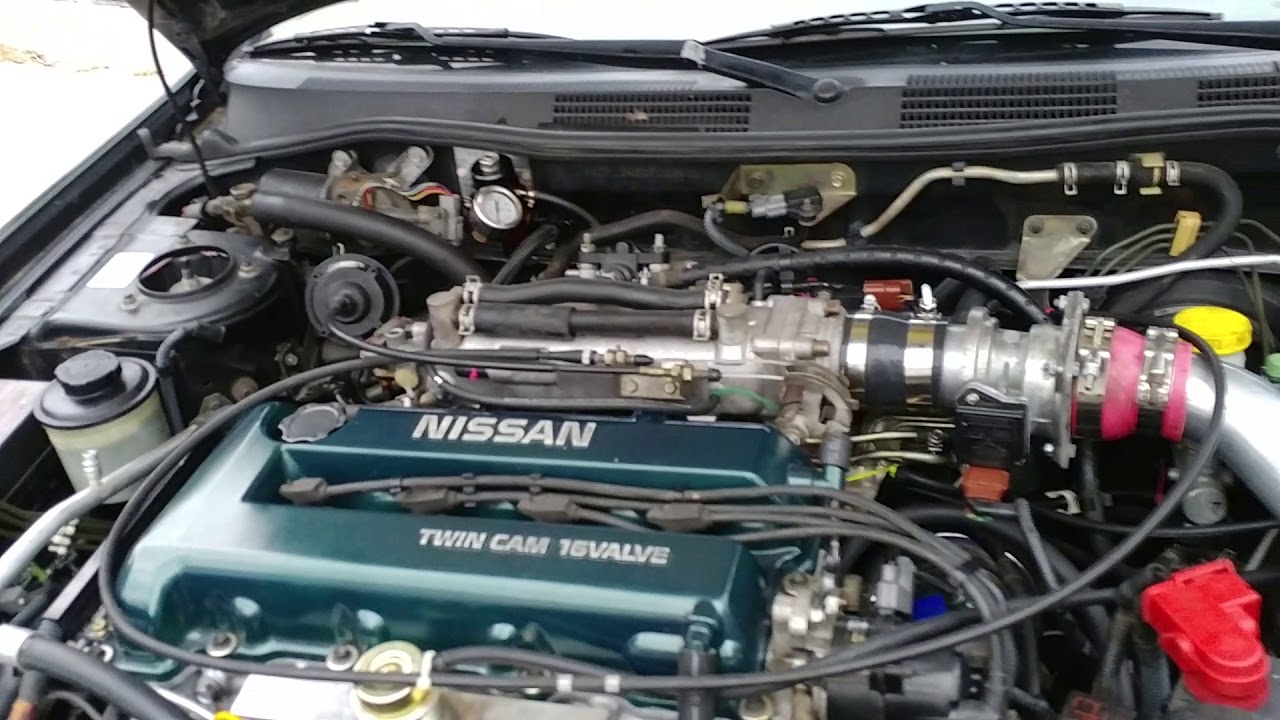 1999 Infiniti G20 Turbo - Evo X 68mm twin scroll on SR20 roller rocker engine