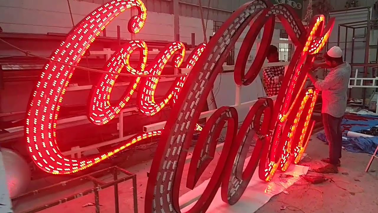 How to make aluminium letters