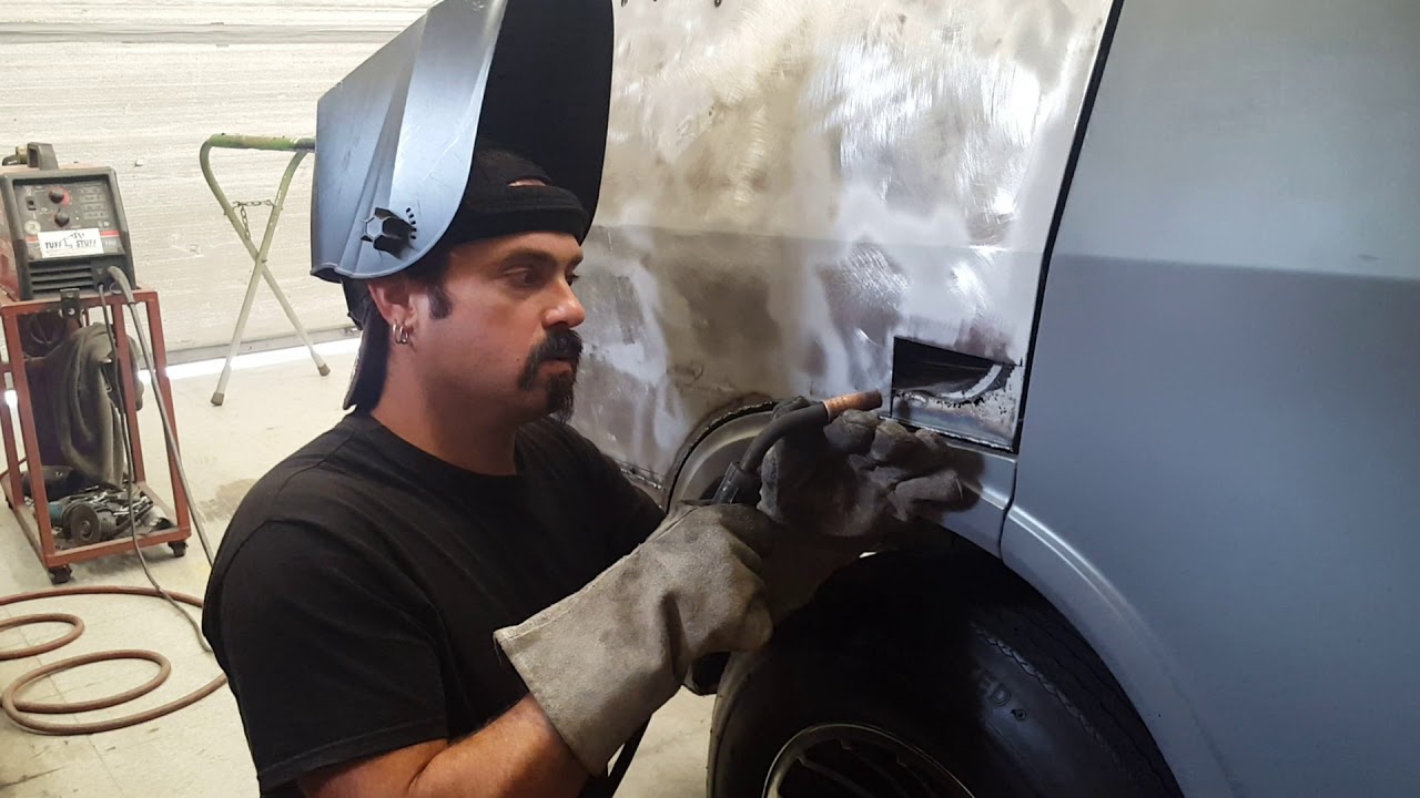 How to weld bad door gaps#2 !!!