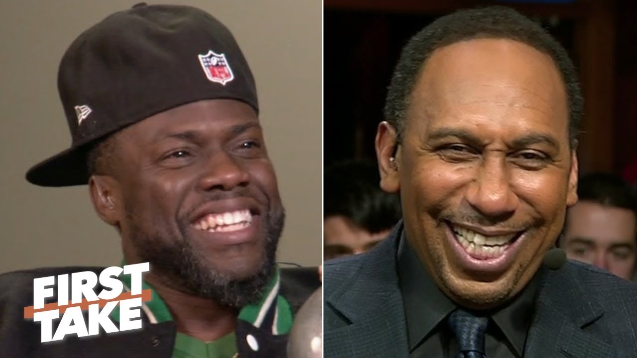 Kevin Hart clowns Stephen A.'s hair, insults Max Kellerman and says the Cowboys 'suck' | First Take