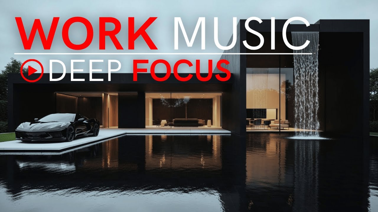 Deep Future Garage – Effortless Focus for Work & Study ⚡ | 12H Mix