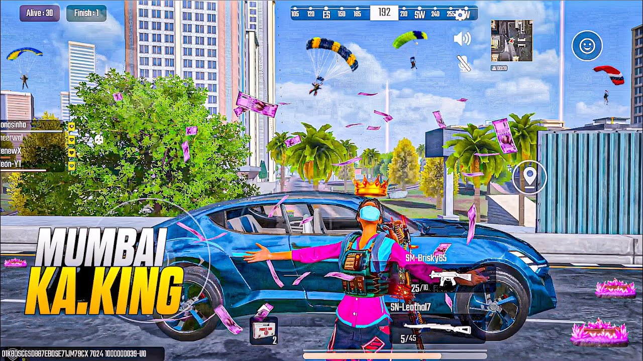 MUMBAI KA KING 👑 RUSH GAME PLAY 25+ KILL#scarfall #battleroyalegame #pubg 