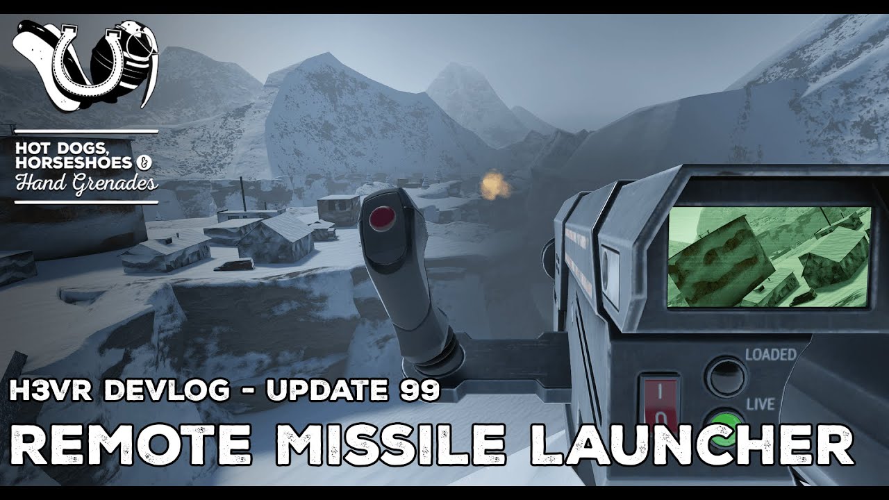 H3VR Early Access Devlog Update 99 - Remote Missile Launcher, C4, Claymores, Flaccid Steak Character