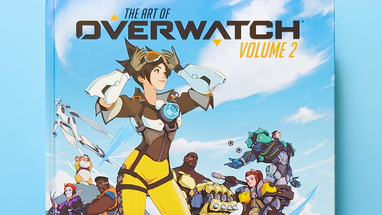 The Art of Overwatch Volume 2 (ASMR Book Flip Through)