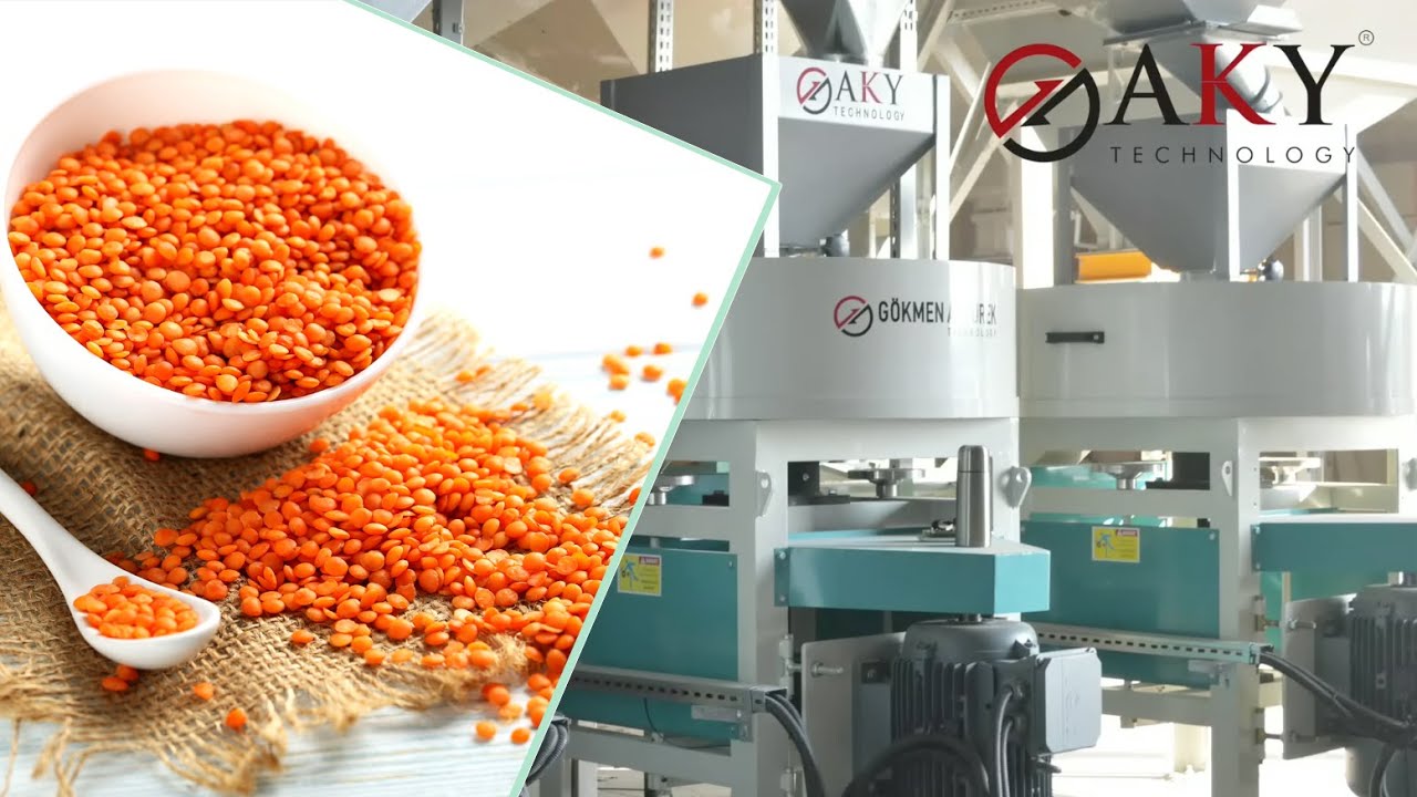 Lentils Splitting and Cleaning Plant - AKY Technology