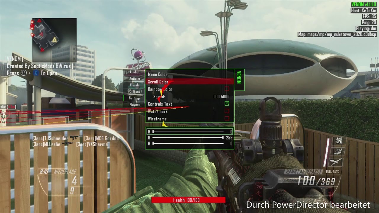 Bo2 Venom CE Off-Host Menu + Download (RGH/JTAG)