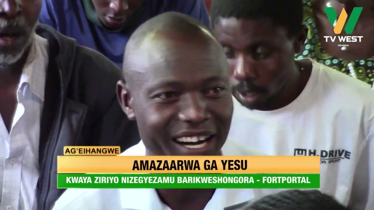 AGEIHANGWE: Amazaarwa ga Yesu, kwaya ziriyo nizegyezamu barikweshongora.