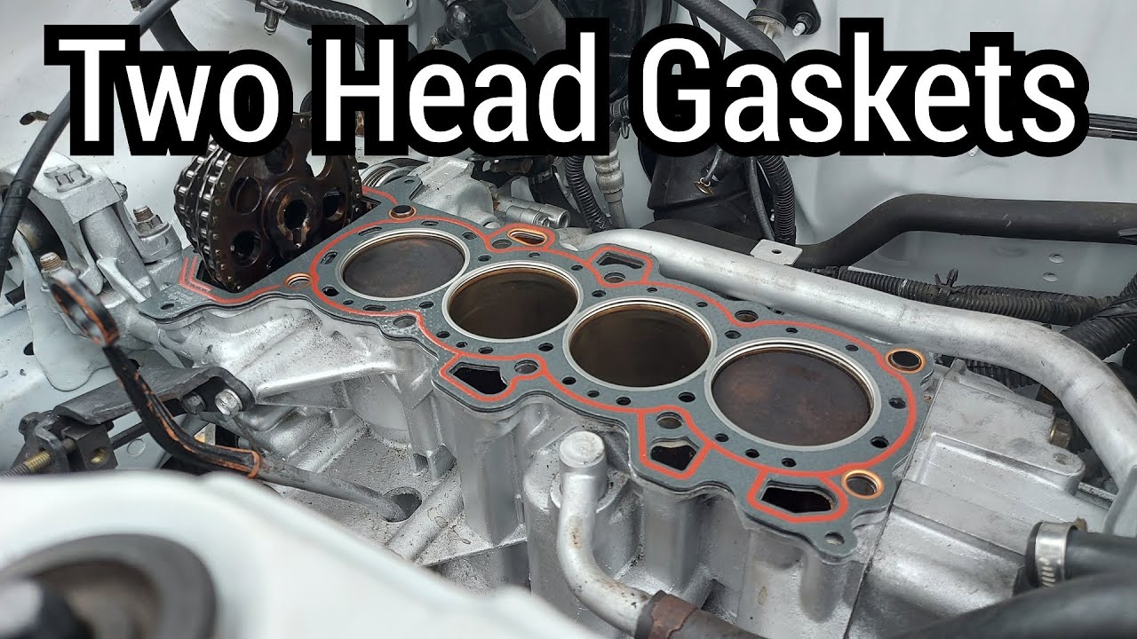 Installing Two Head Gaskets on my K11 Micra - K11 Nissan Micra Head Gasket replacement