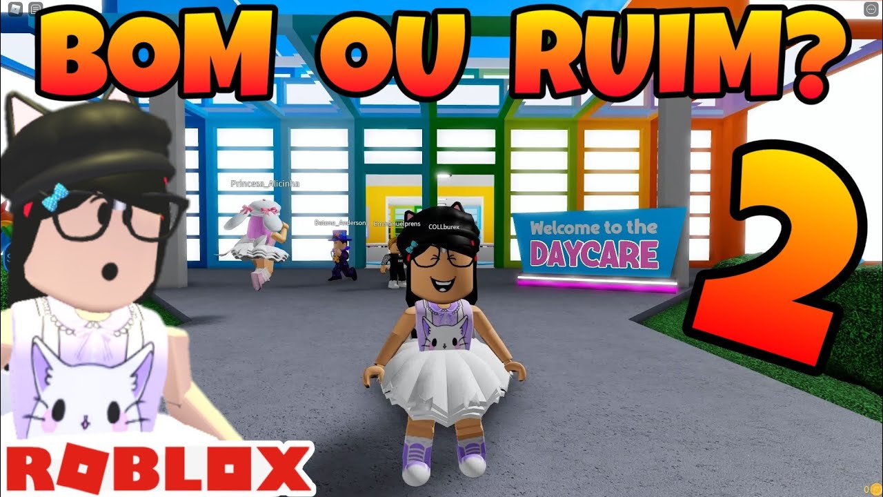 🎈 DAYCARE STORY 2: Ele Voltou... NOVA HISTÓRIA de TERROR na CRECHE 🎈 Roblox