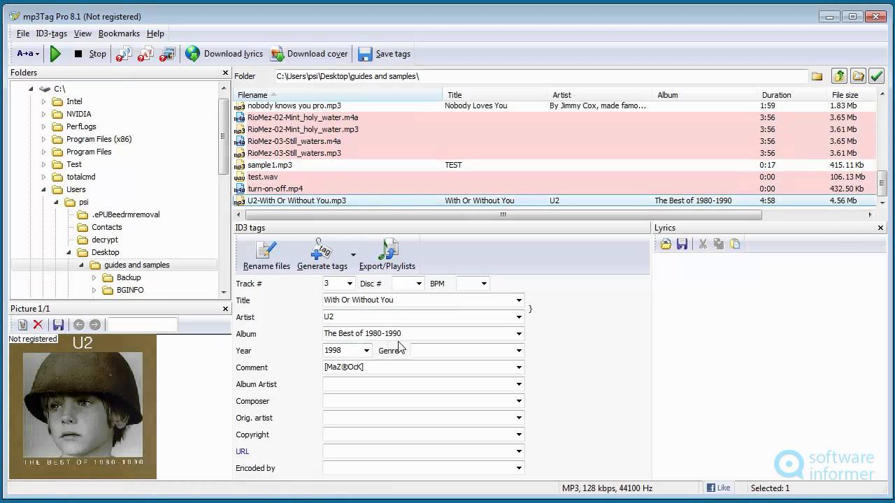 mp3Tag Pro video demo