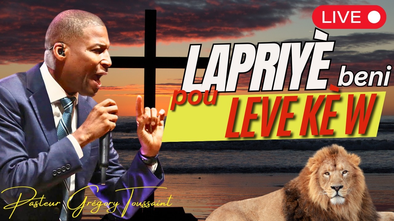 Yon ti moman ak Bondye chak maten | Lapriyè beni pou leve kè w | Priyè Pwisan #livestream