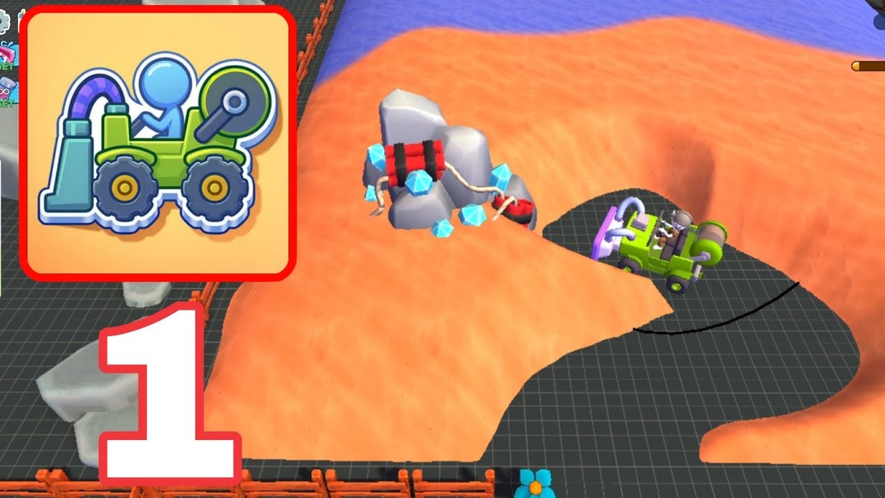 Sand Miner: Mining Game - Gameplay Walkthrough Part 1 - Dig Deep Collect The Sand (Android, iOS)
