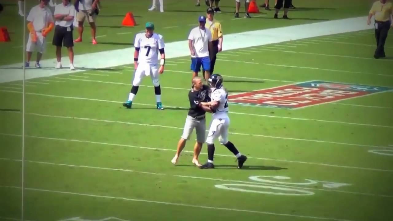 NFL Fans Running Onto Field Compilation