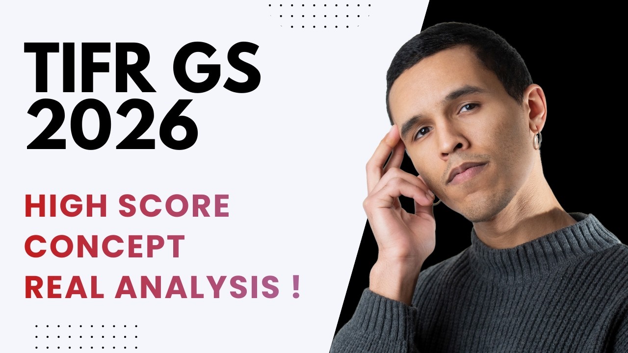 TIFR GS 2026 Complete Preparation Strategy | Crack Research Level Exam| TRUE FALSE QUESTION ANSWERS
