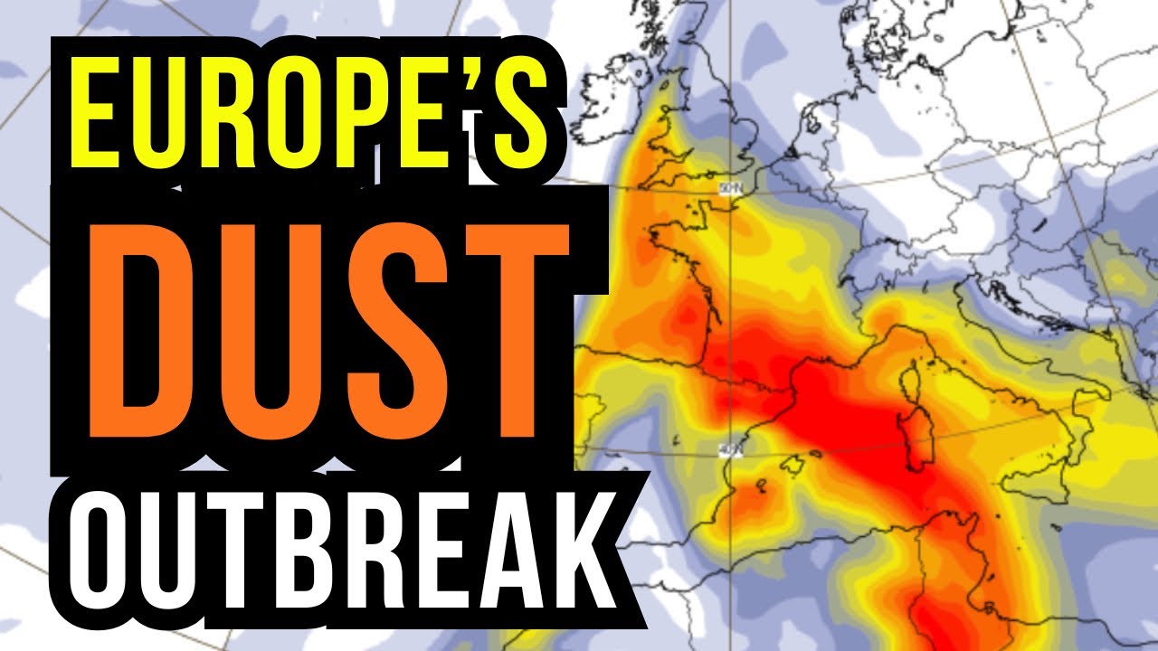 Dust Surges into Europe...