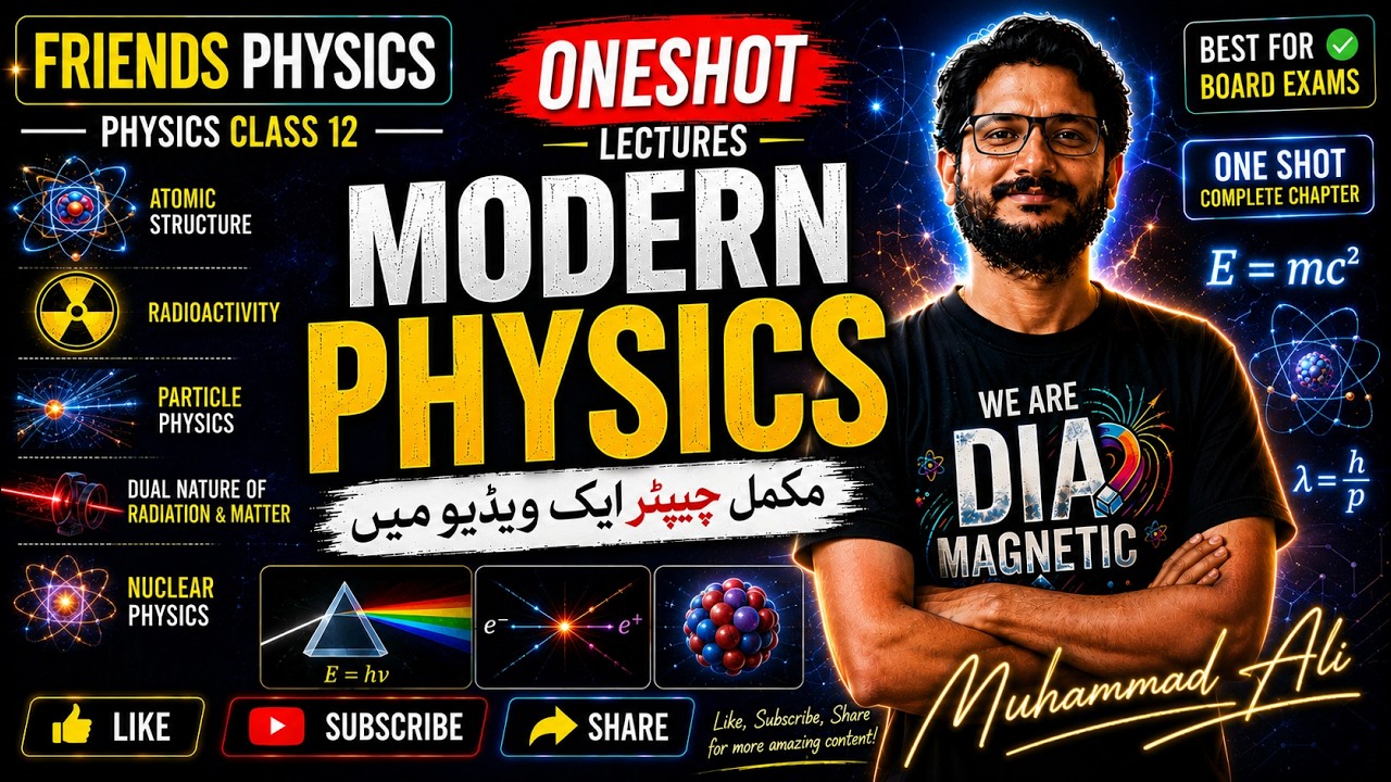 DAWN OF MODERN PHYSICS 19 | CLASS 12 PHYSICS | ONE SHOT VIDEO | FRIENDS PHYSICS| 2025