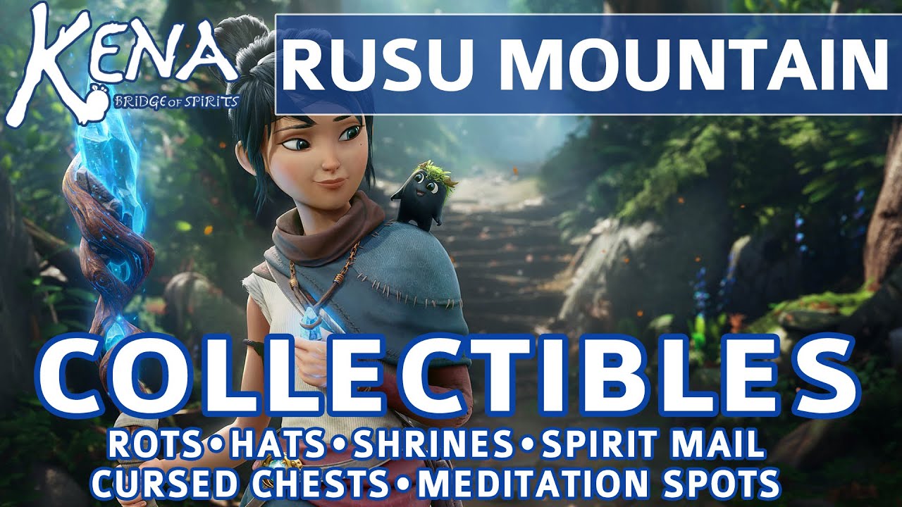 Kena Bridge of Spirits - Rusu Mountain All Collectible Locations (Rots, Hats, Spirit Mail) - 100%