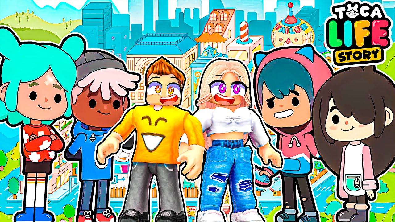 TOCA BOCA HISTORIA ŻYCIA w ROBLOX! (Toca Life Story)