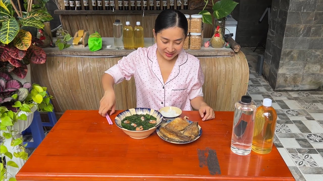 Chiên Khô Sặc Ăn Với Gạo ST 25 Quá Chừng Ngon