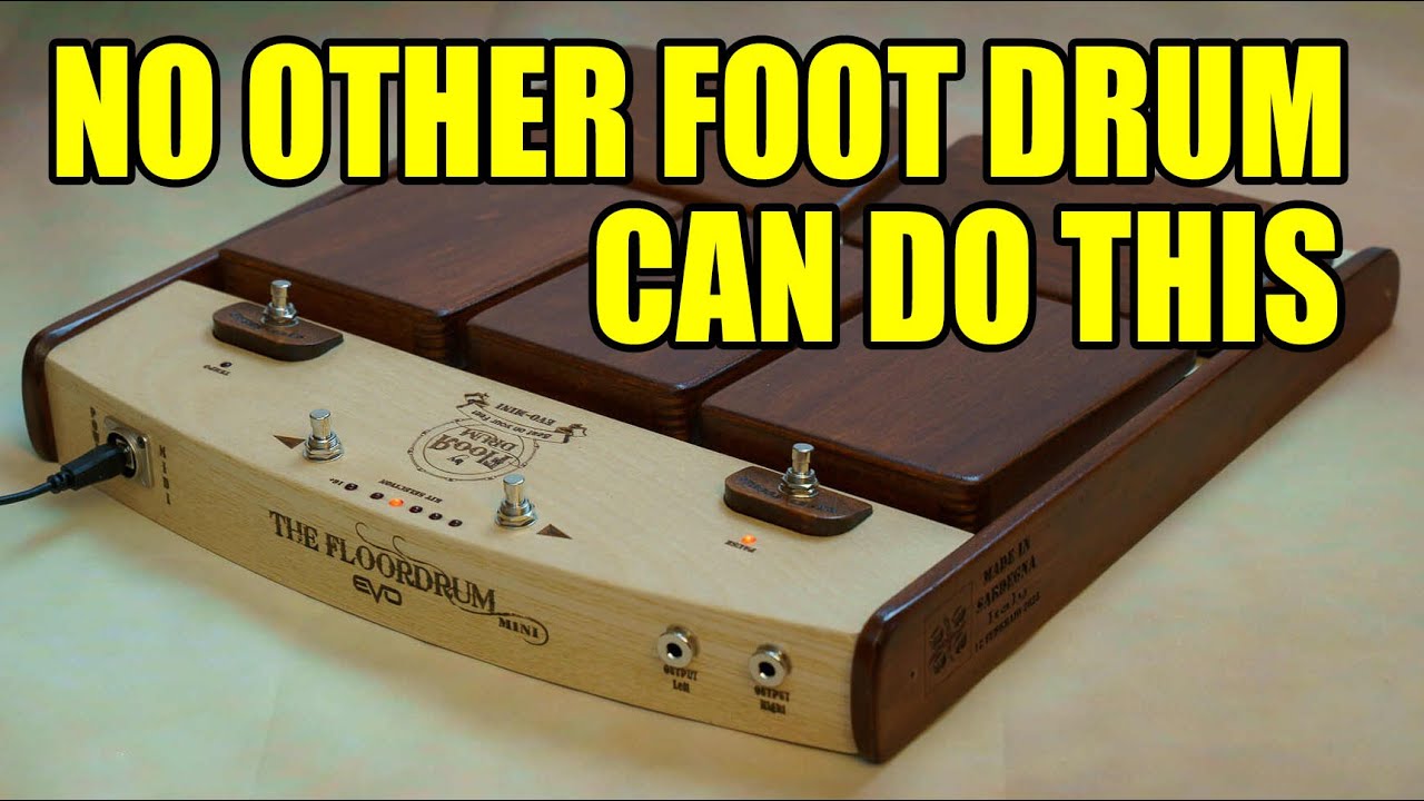 A Foot Drum Unlike Anything You've Seen!