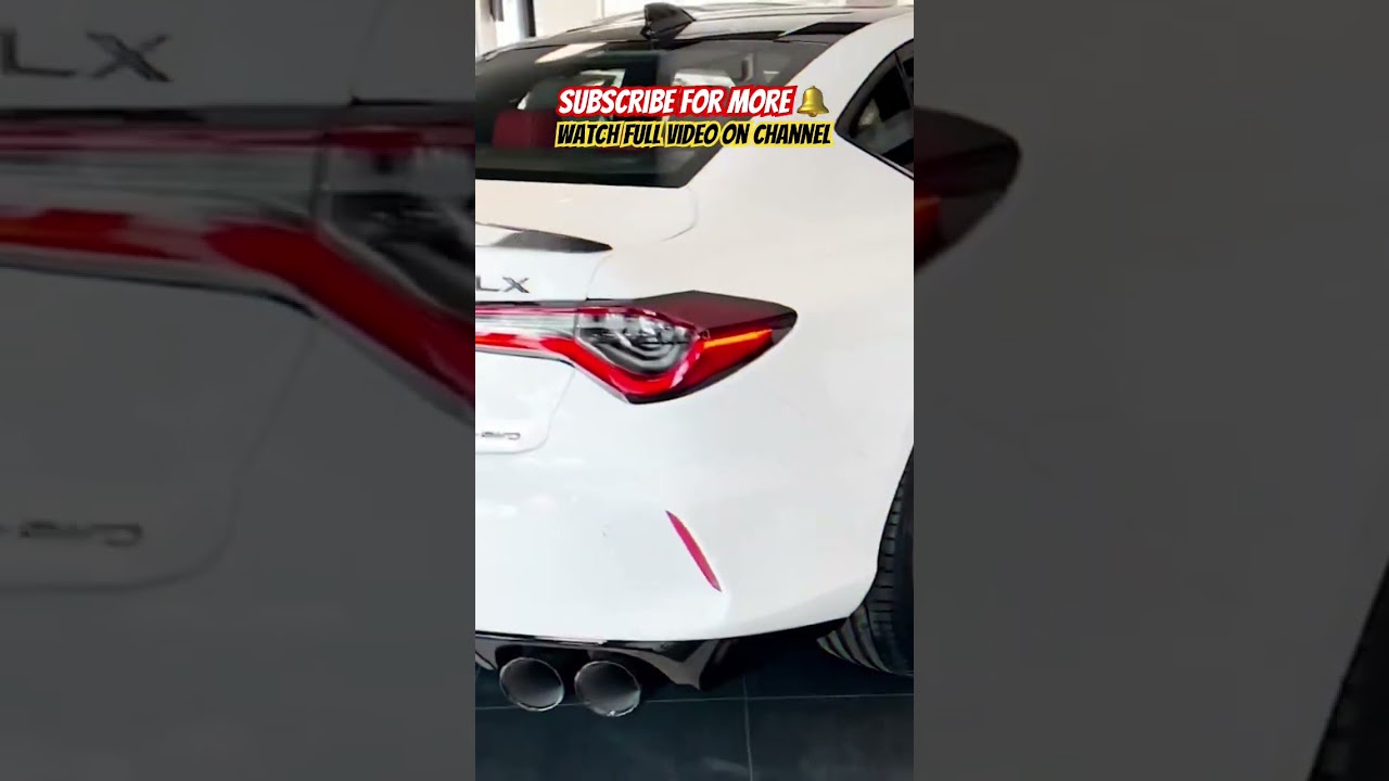 White TLX Type S PMC Edition