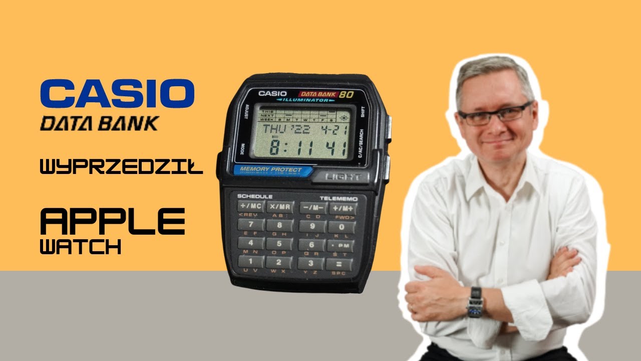 Casio Data Bank czyli Apple Watch sprzed lat