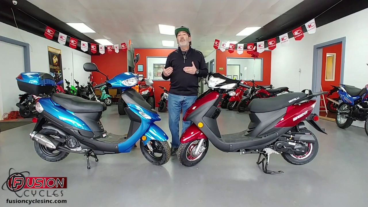 Find Your Scooter - TaoTao USA Pony VS Bintelli Sprint