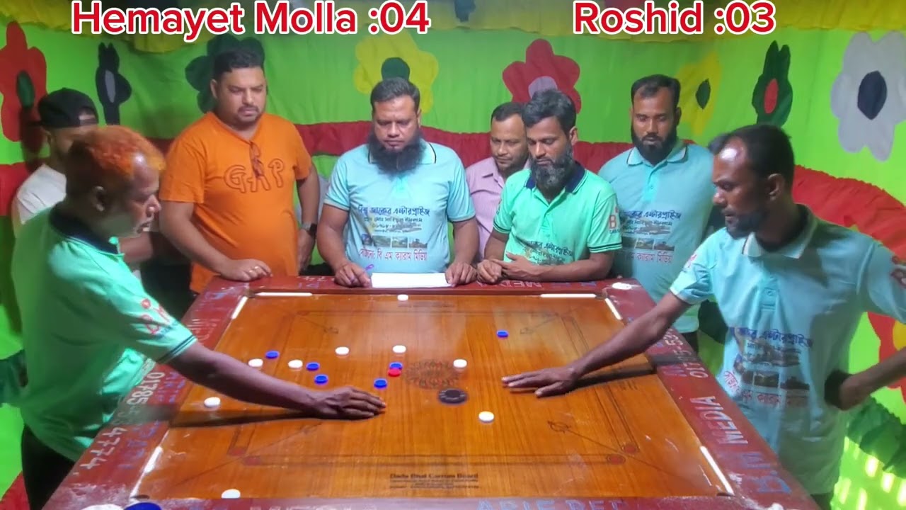 #নিউ ক্যারাম টুর্নামেন্ট 2025 হেমায়েত মোল্লা বনাম গুরু  রশিদ #everyone ❤️❤️❤️