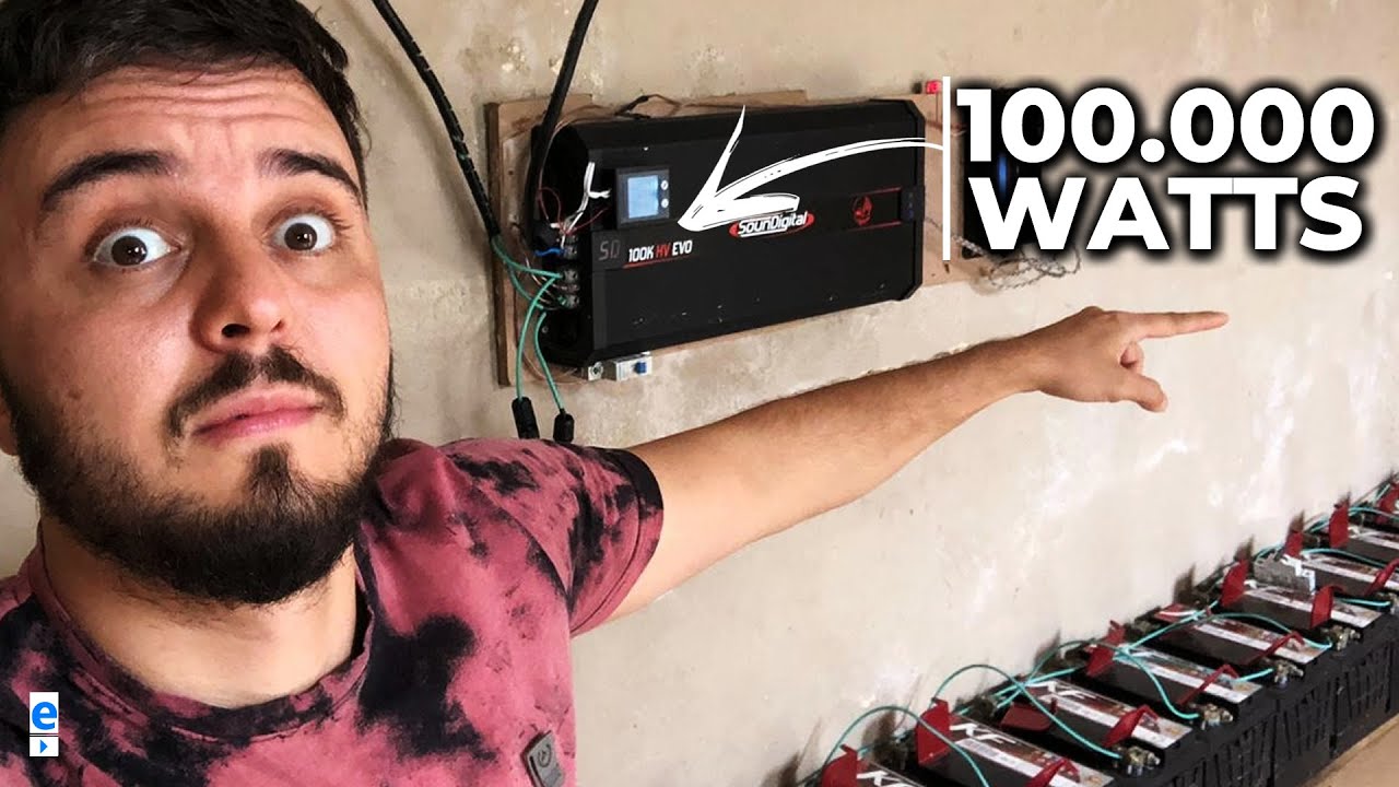 INVERSOR 100.000WATTS com Módulo AUTOMOTIVO SD100K HV (ft. Bruno Infinity SOM)