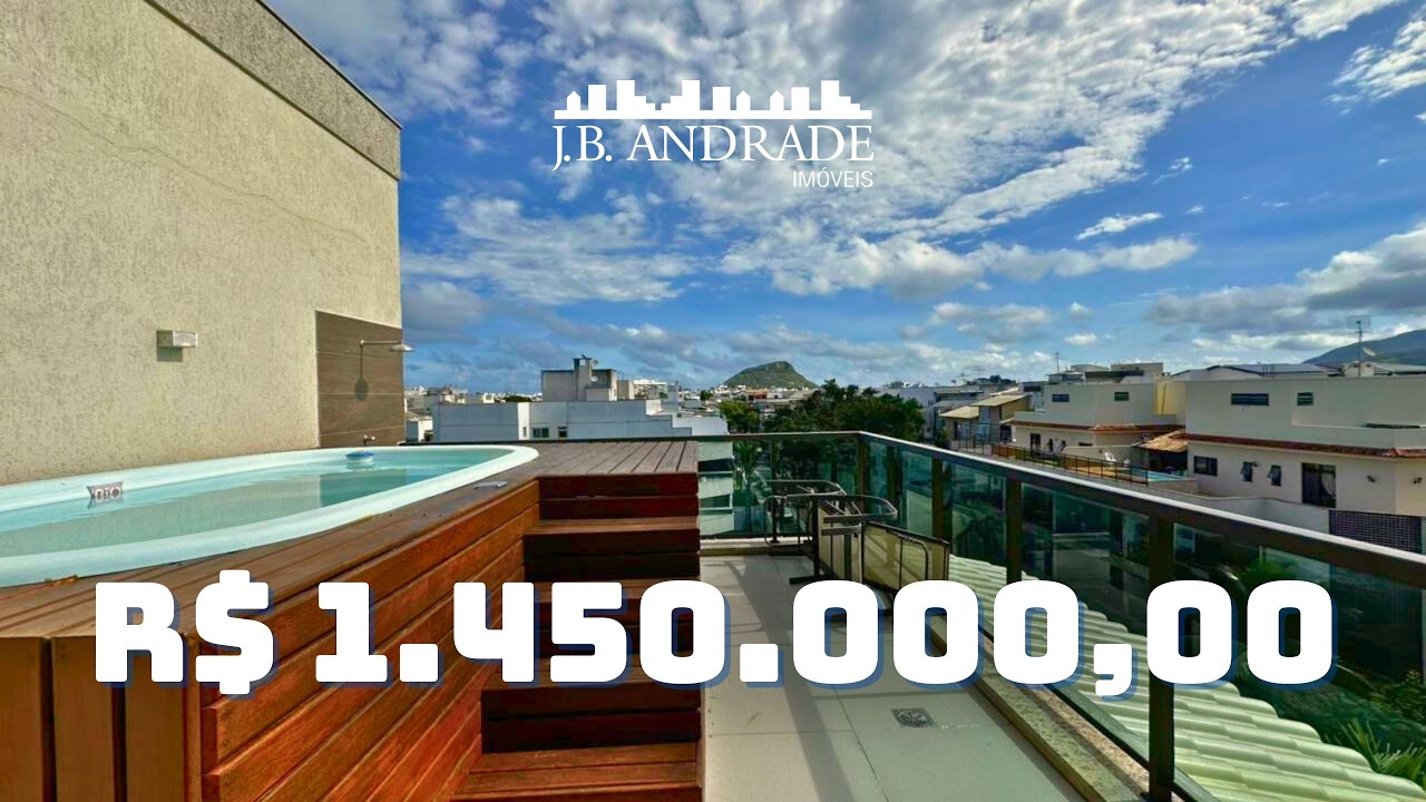 Cobertura Duplex no Reserva Marapendi – Exclusividade, Vista e Conforto! Código JB3CBV9992
