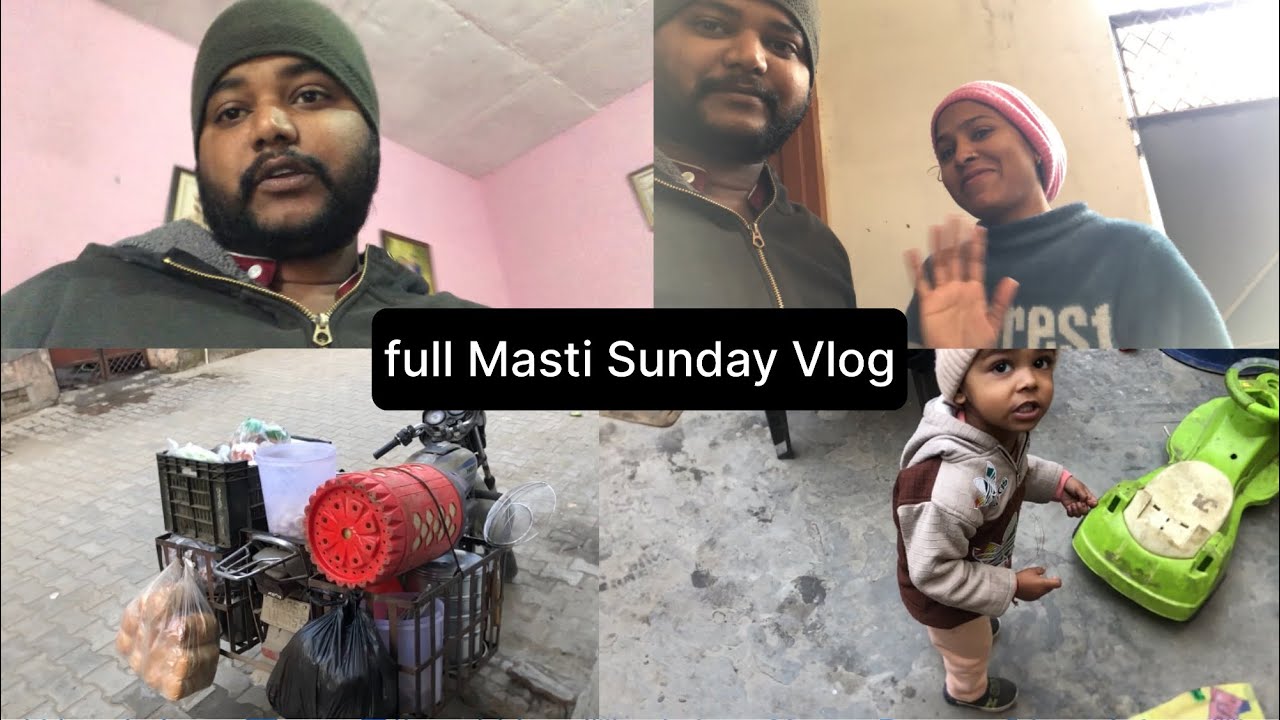 Sunday Vlog Full Masti No Vlog || Jatinkavita vlogs 2026