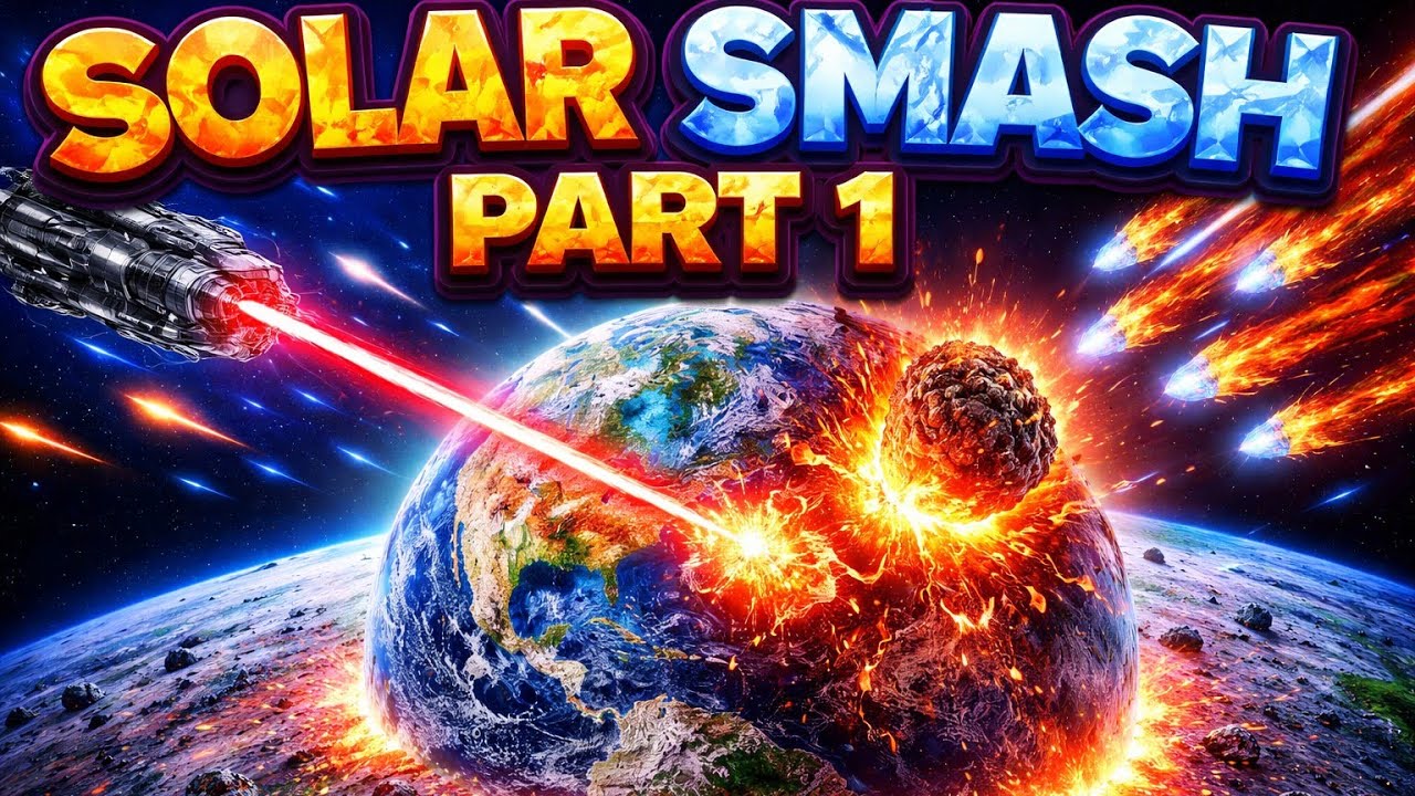 Trying new game solar smash part 1