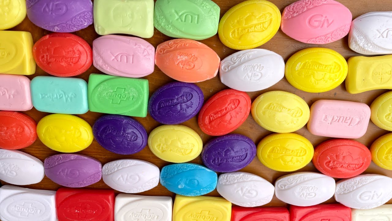 Leisurely unpacking soap 🧡 ASMR SOAP UNPACKING 🧼 ASMR soap opening no talking no music 🧡121