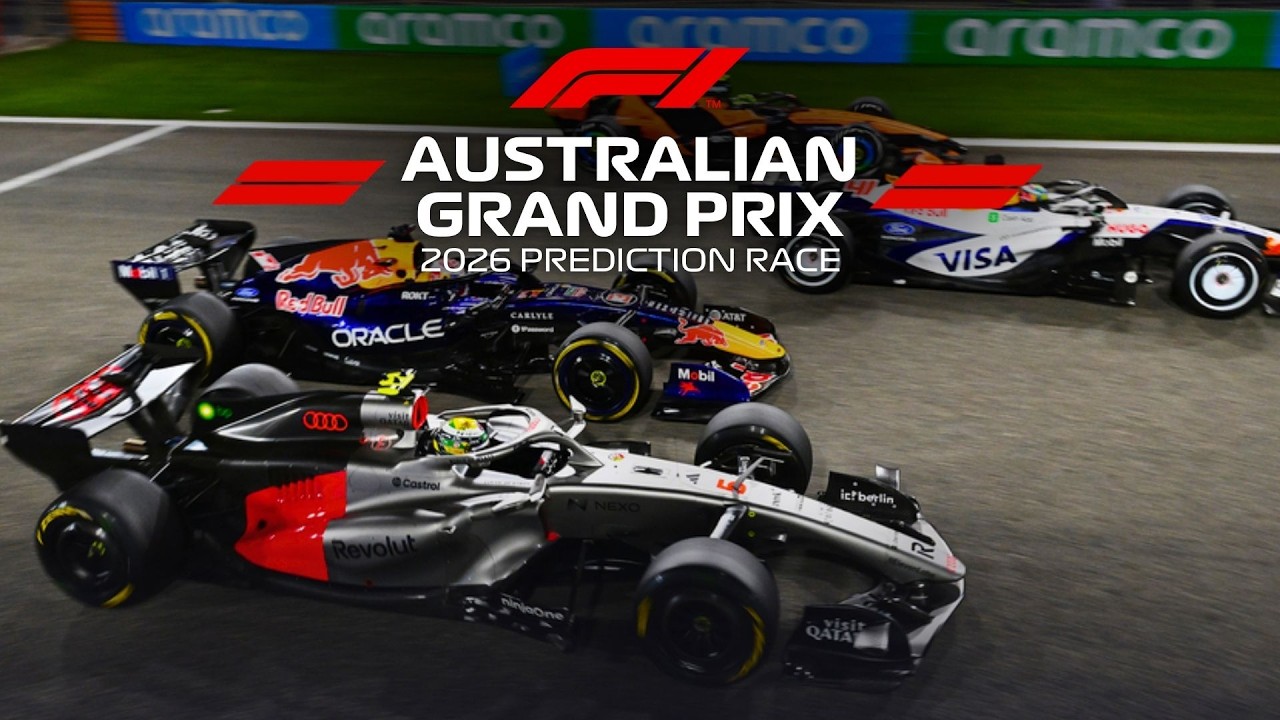 F1 2026 Australia Grand Prix Prediction Race on the F1 Game 🇦🇺