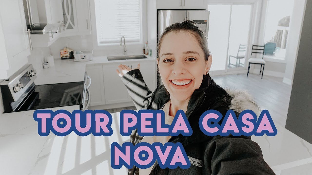 tour pela nossa casa nova