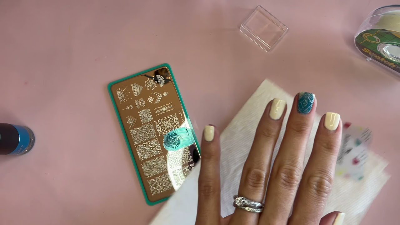 Nail Stamping For The First Time Using The Maniology Wild Heart Starter Kit
