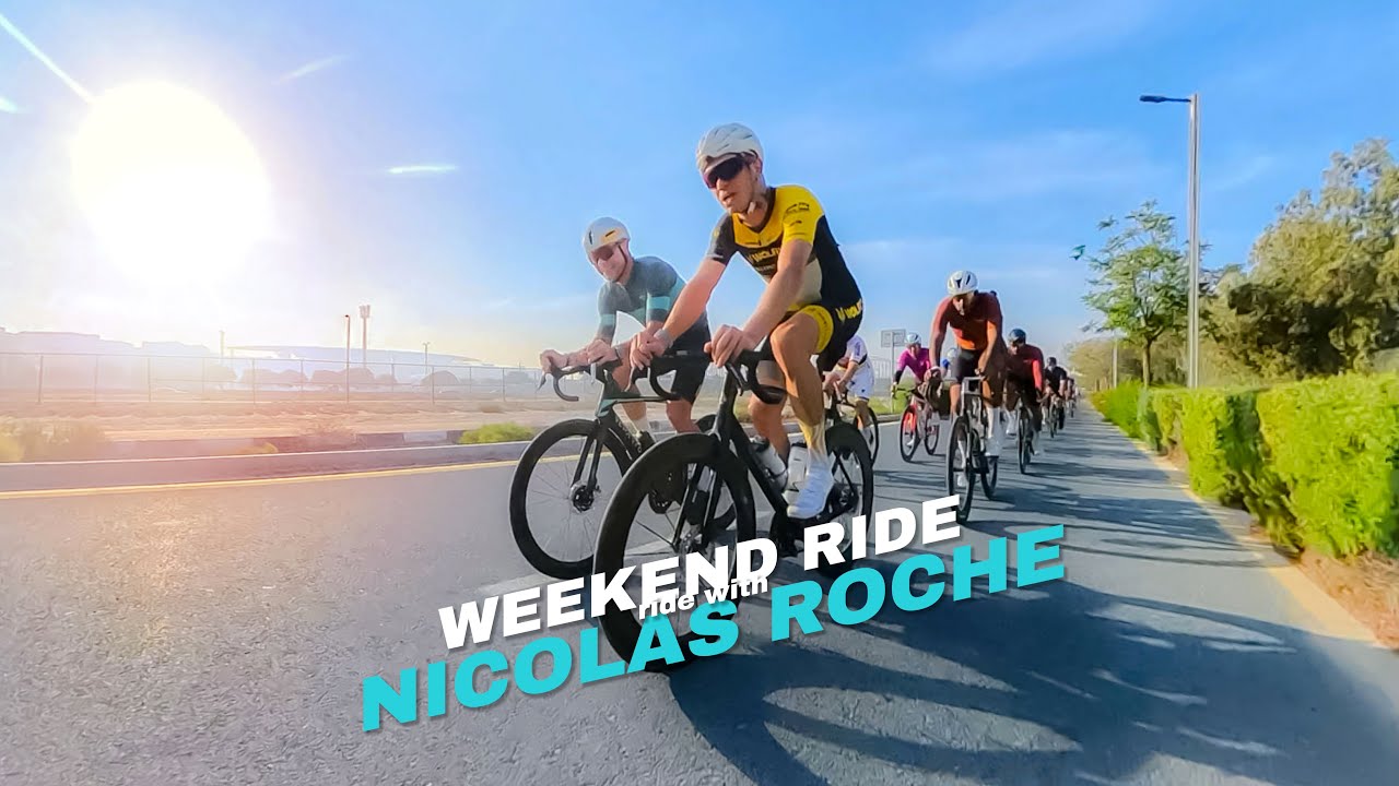 26 01 10 Weekend ride with Nicolas Roche