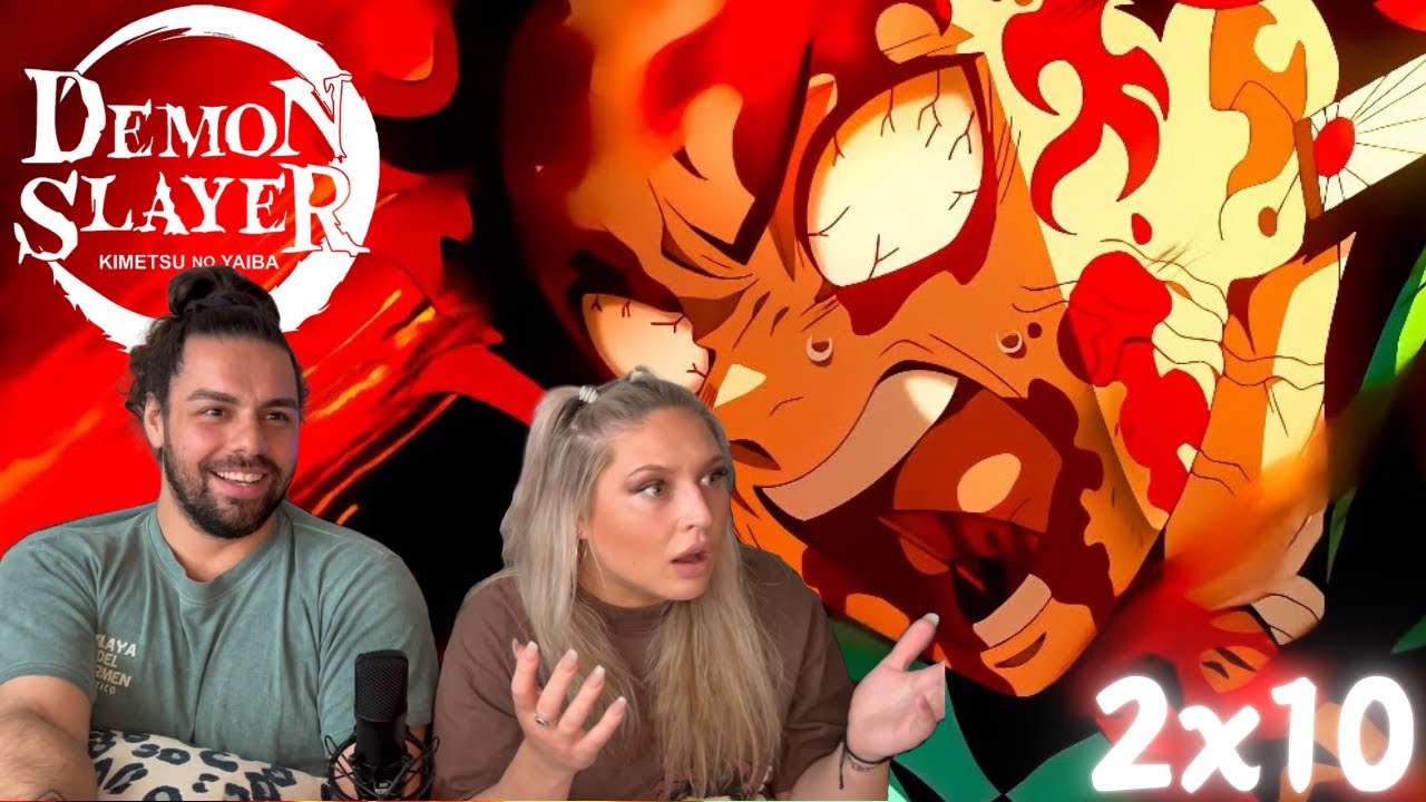 NEVER GIVE UP! | Demon Slayer 2x10 - Never Give Up!  Full Reaction | Deniz & Masha | [SUB]