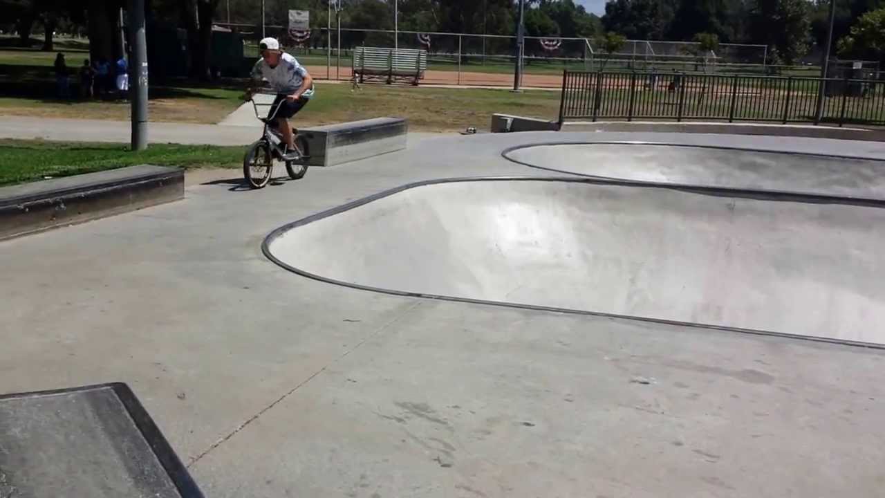 Tour of El Dorado Park skatepark in Long Beach, CA