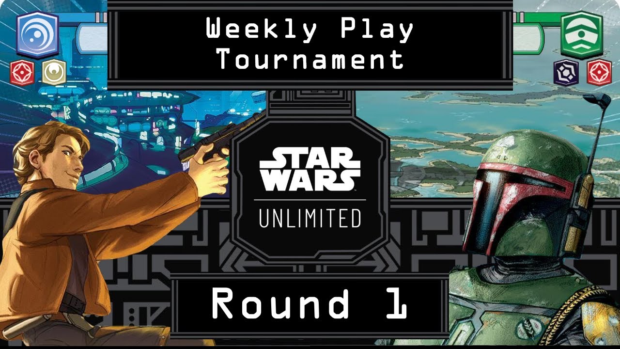 Star Wars Unlimited Premier LOF: Han Solo (SHD) Force Blue vs. Boba Fett (JTL) Data Vault