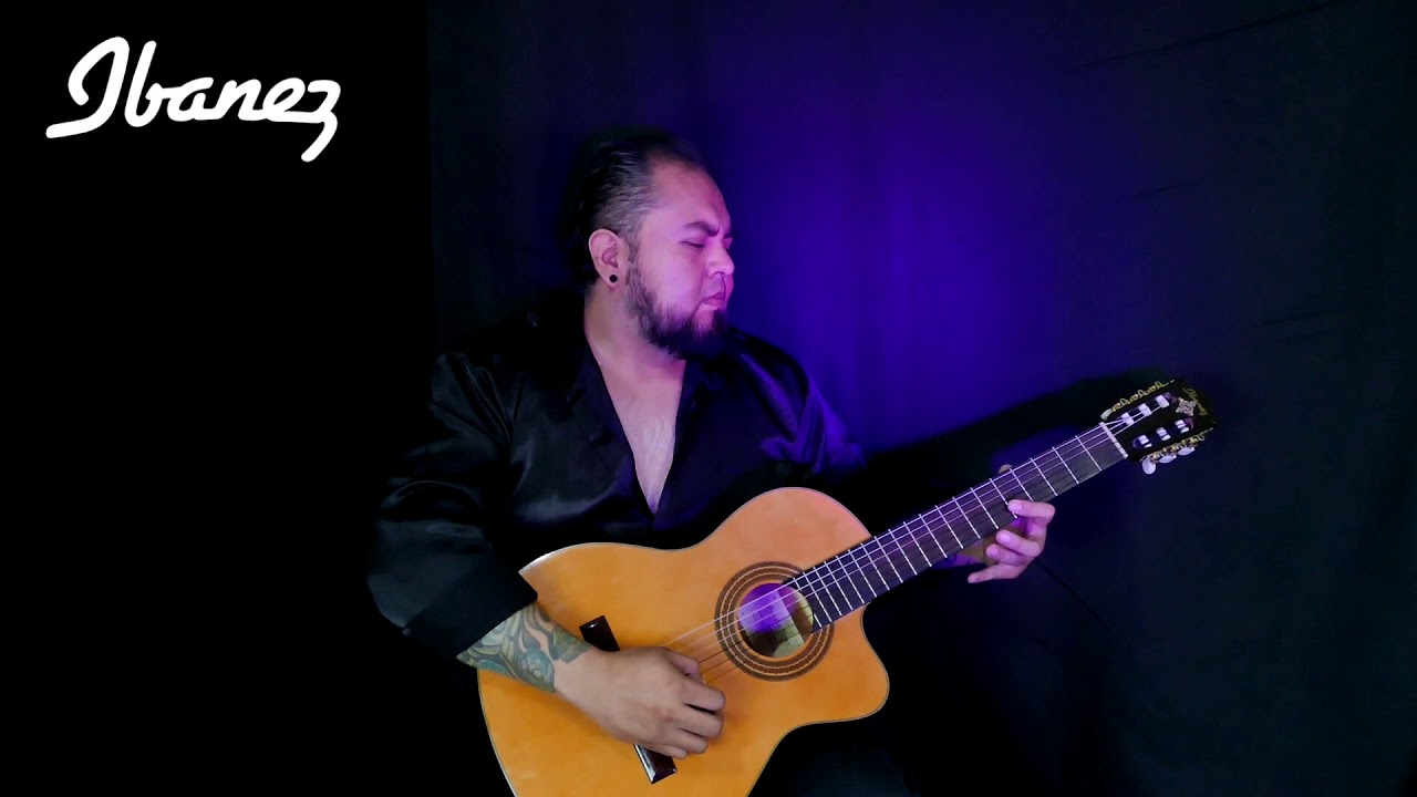 IBANEZ Acoustic Guitar GA6CE - AM HELLO - Lionel Richie